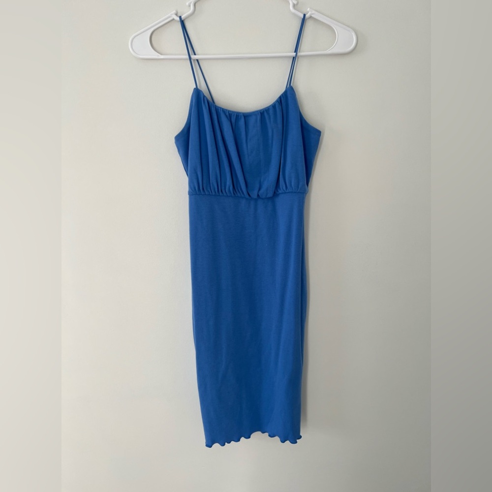 Blue Mini Dress